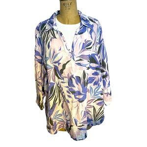 C&C California | Linen Print Tunic